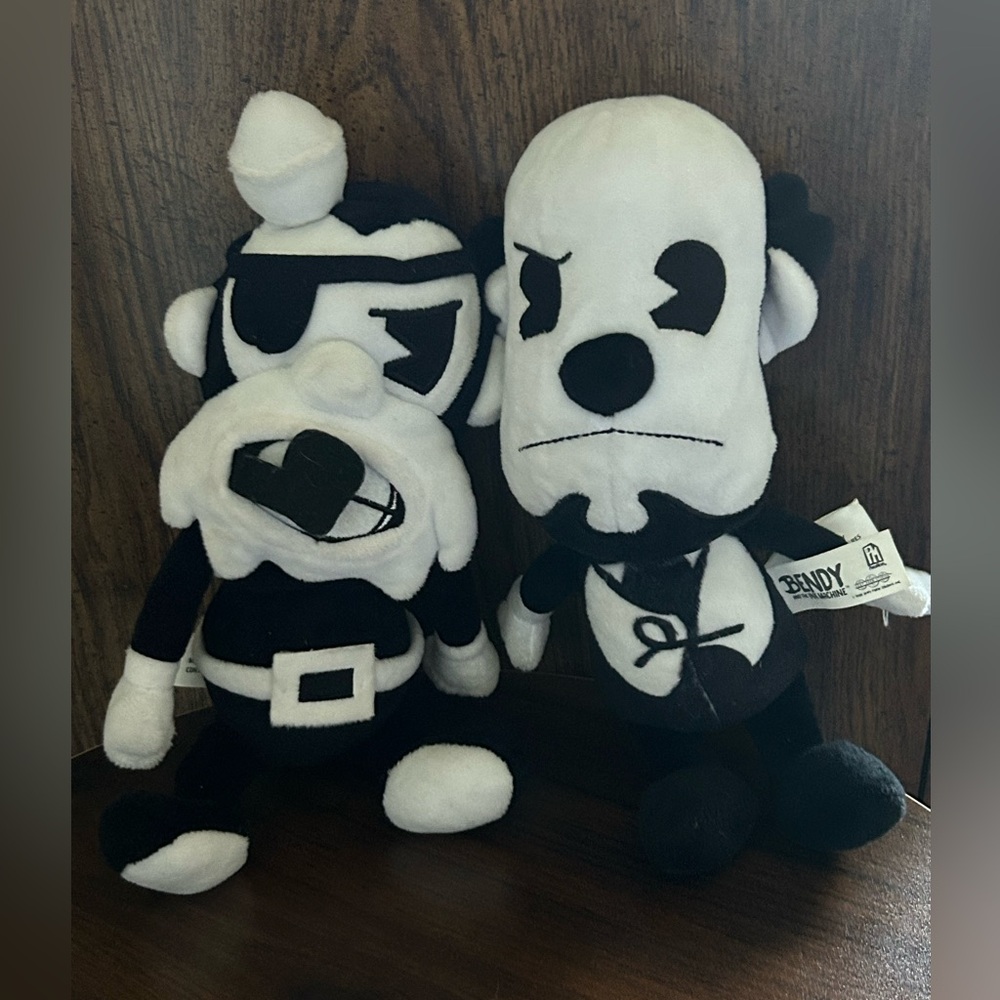 Bendy Butcher Game Charley and Barley Plush Toys!
